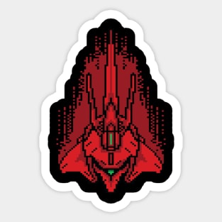 sazabi pixel Sticker